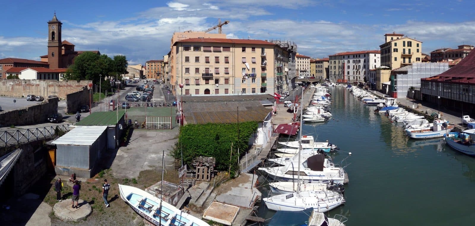 Venezia Nuova canals in Livorno