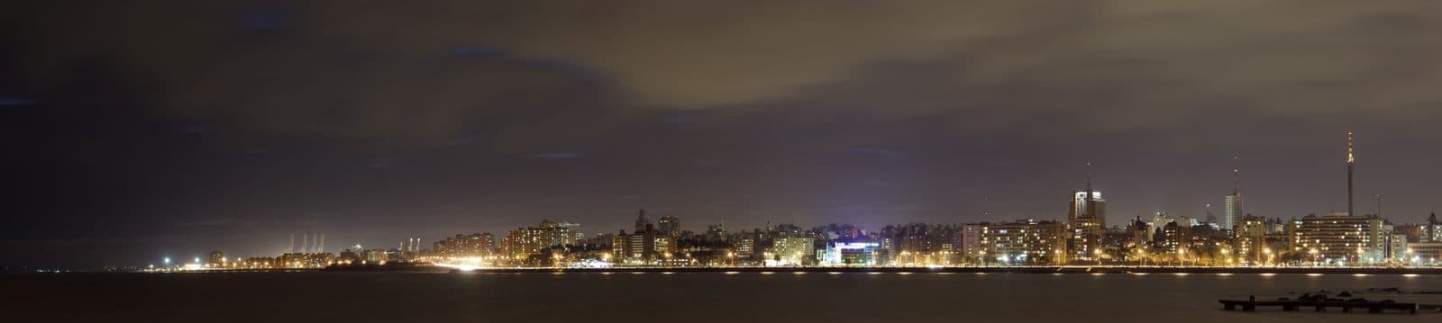 Montevideo skyline panorama