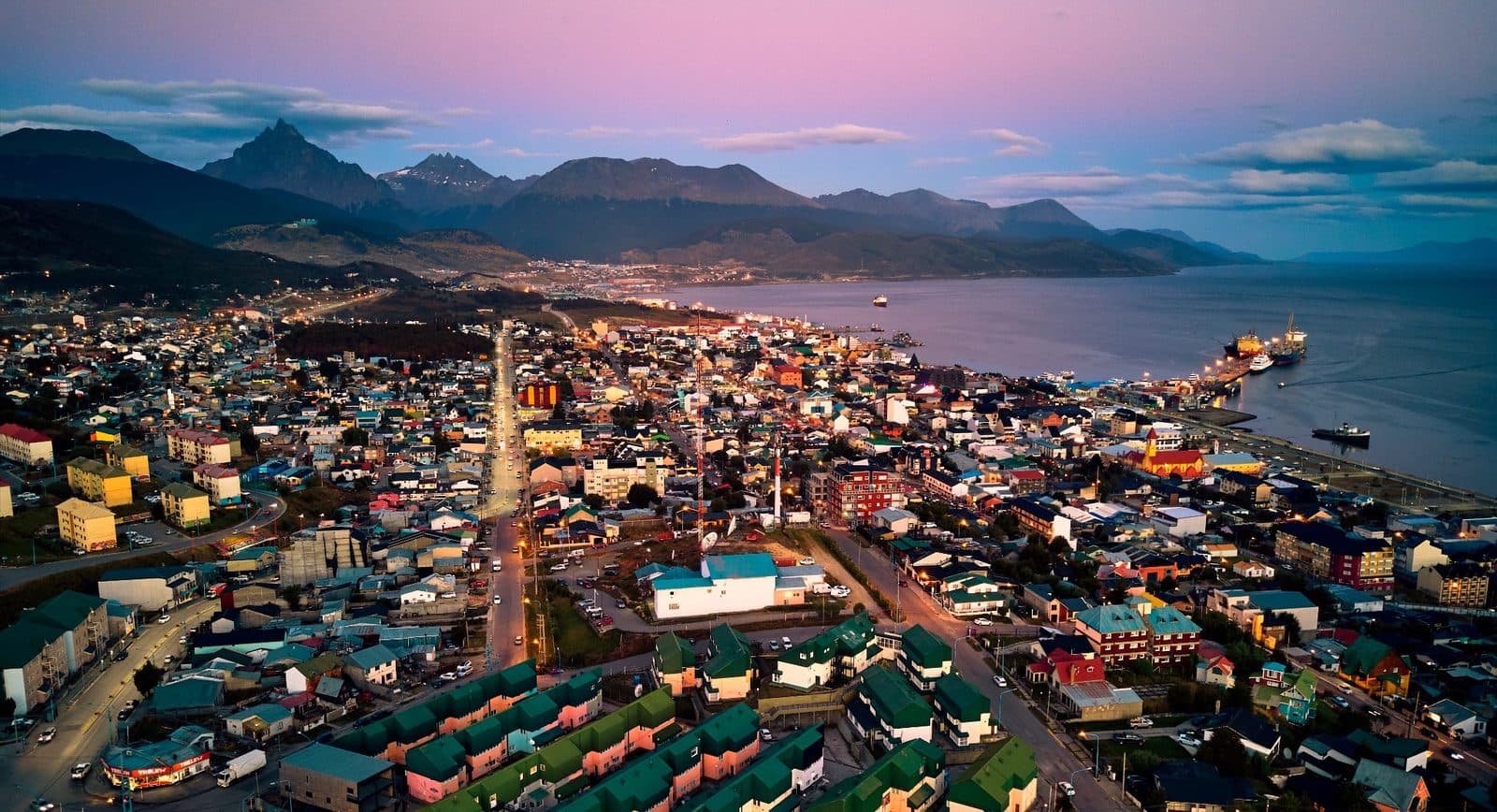 Ushuaia, Argentina — a port on this itinerary